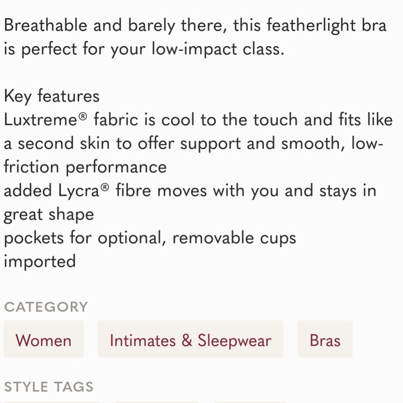 Lululemon Make a Move Strappy Bra Minty Pink EUC - Picture 6 of 6